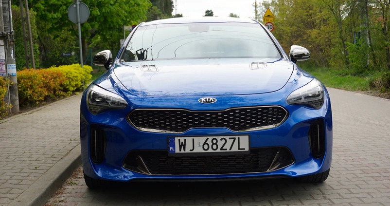 Kia Stinger cena 114899 przebieg: 72000, rok produkcji 2018 z Miastko małe 407